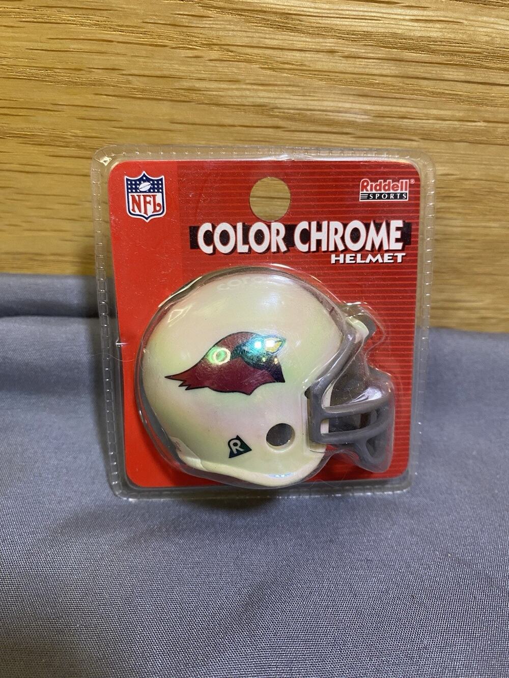Arizona Cardinals NFL Riddell Color Chrome Pocket Helmet NIB